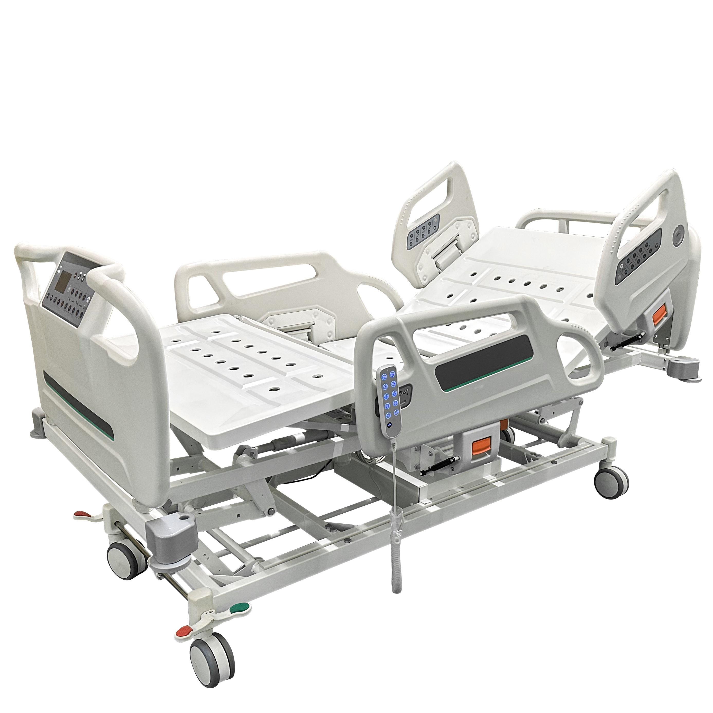 Multi functional electric hospital bed